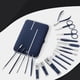 thumbnail image 3 of Trajes de manicura Juego de manicura de 18 piezas con estuche Juego de pedicura profesional Cortaúñas Kit de aseo de salón de acero inoxidable para hombres Mujeres Padres Paciente mayor Cuidado de uña, 3 of 5