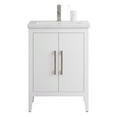 thumbnail image 5 of Vanity Art 24” Single Sink Bathroom Vanity Cabinet with Ceramic Countertop, 5 of 8