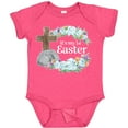 thumbnail image 3 of Inktastic It's My 1st Easter with Cross and Flowers Boys or Girls Baby Bodysuit, 3 of 5
