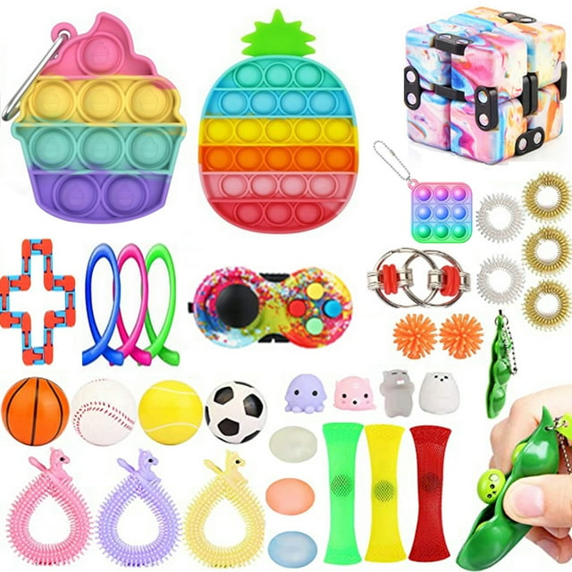 ZAXARRA Children Decompression Toys Set Brain Training Stress Relief Game