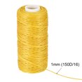 thumbnail image 4 of Unique Bargains Yellow Polyester Waxed Leather Sewing Thread, 55 Yards, 4 of 6