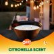 thumbnail image 5 of Vela de camping SC Johnson Off, 3 mechas, citronela, 652 g, 5 of 9