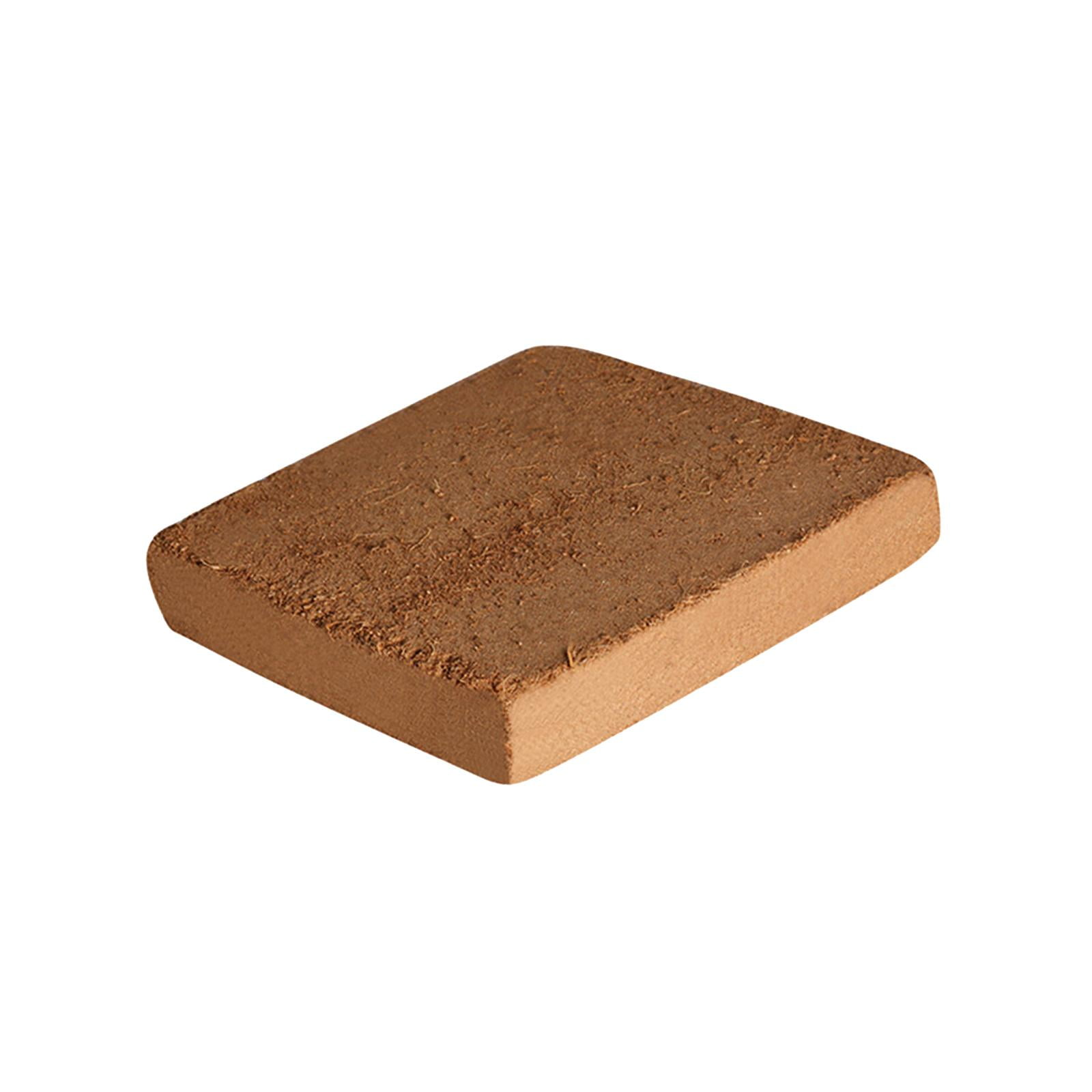 Vensio 2-Pack Compressed Coconut Fiber Soil Bricks Organic Coconut Coir Pith for Worm Bedding Gardening