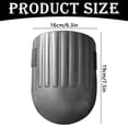 thumbnail image 2 of 1 Pair Knee Pads,Adult Crawling Knee Pads,Knee Cushions,Eva Knee Pads Protector,Kneeling Cushions,For Construction, Gardening, Flooring Work Use,Kneepads,Work Knee Pad,(Black,6.3x7.5 in), 2 of 2