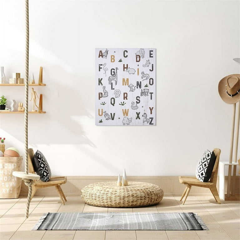 Alphabet 2024 wall decor