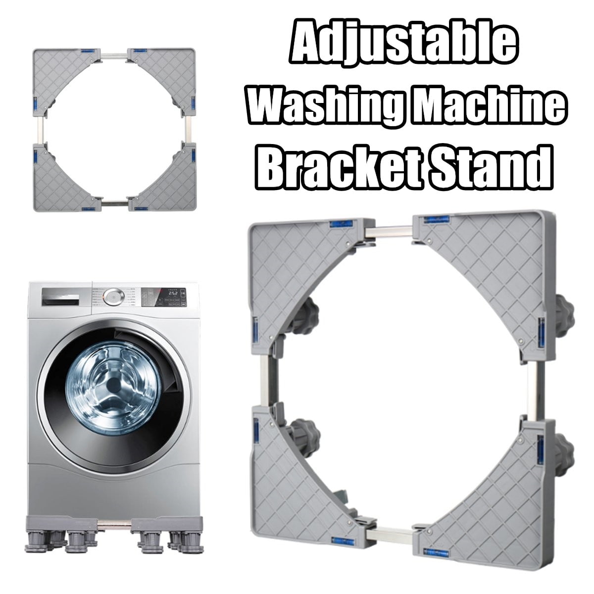 Refrigerator Heavy Duty Washing Machine Base Stand Refrigerator Holder Bracket Fridge Base Stand Mobile Bases Strong Feet for Washing Machine Dryer Refrigerator Heavy Duty Washing Machine Base Stand Refrigerator Holder Bracket Fridge Base Stand Mobile Bases Strong Feet for Washing Machine Dryer