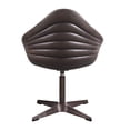 thumbnail image 3 of Antique Ebony Leather + Smooth Swivel Function - Office or Meeting Room, Enhanced Durability and Movement, 3 of 5