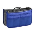 thumbnail image 2 of Bolsa Organizadora de Viaje con Doble Cremallera, Bolsillos de Malla Transparente y Diseño Multicompartimento: Bolsa de Almacenamiento Plegable de Poliéster para Cosméticos, Artículos de Aseo, Papele, 2 of 6