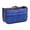 Blue, variant on Multifunctional Liner Bag Double Zip Pouch with Clear Mesh Pockets Purse Organizer Insert for Travel Makeup Dark Blue