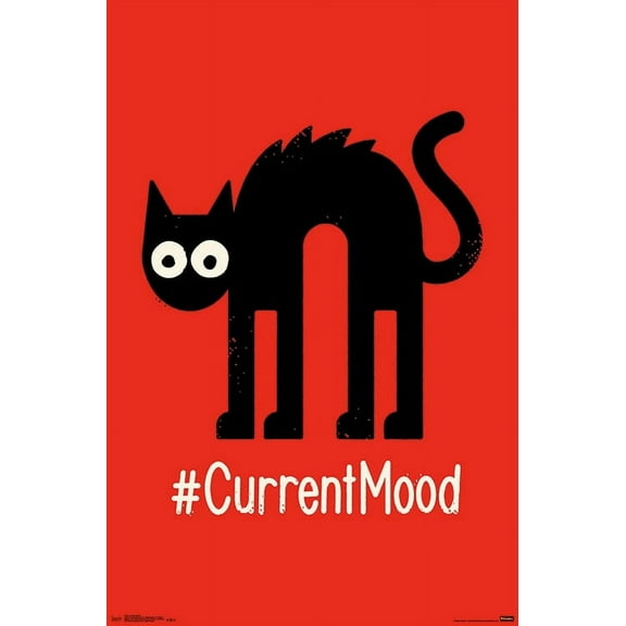 #CurrentMood Wall Poster, 22.375" x 34"