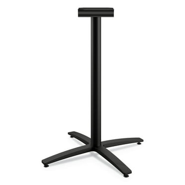 HON BTX42LP6P Between Table Standing Height Black X-base, for 42"