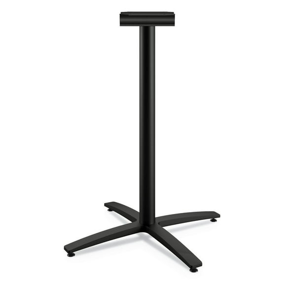 HON HBTTX42L.CBK Between Standing-Height 32.68 in. x 41.12 in. X-Base for 42 in. Table Tops - Black