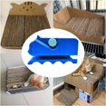 thumbnail image 3 of Binwennn Cardboard Cutter For Cat Scratchers 3D Printed Card Board Cutter Cardboard Cutter DIY Cat Scratchers Handheld Cardboard Recycle Tool Holiday Cardboard Cutting Machine, 3 of 3