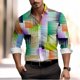 thumbnail image 1 of Camisa de verano 2024 para hombre, nueva, informal, deportiva, cómoda, ligera, para exteriores, calle, material de alta calidad, patrón HD, talla grande, 1 of 6