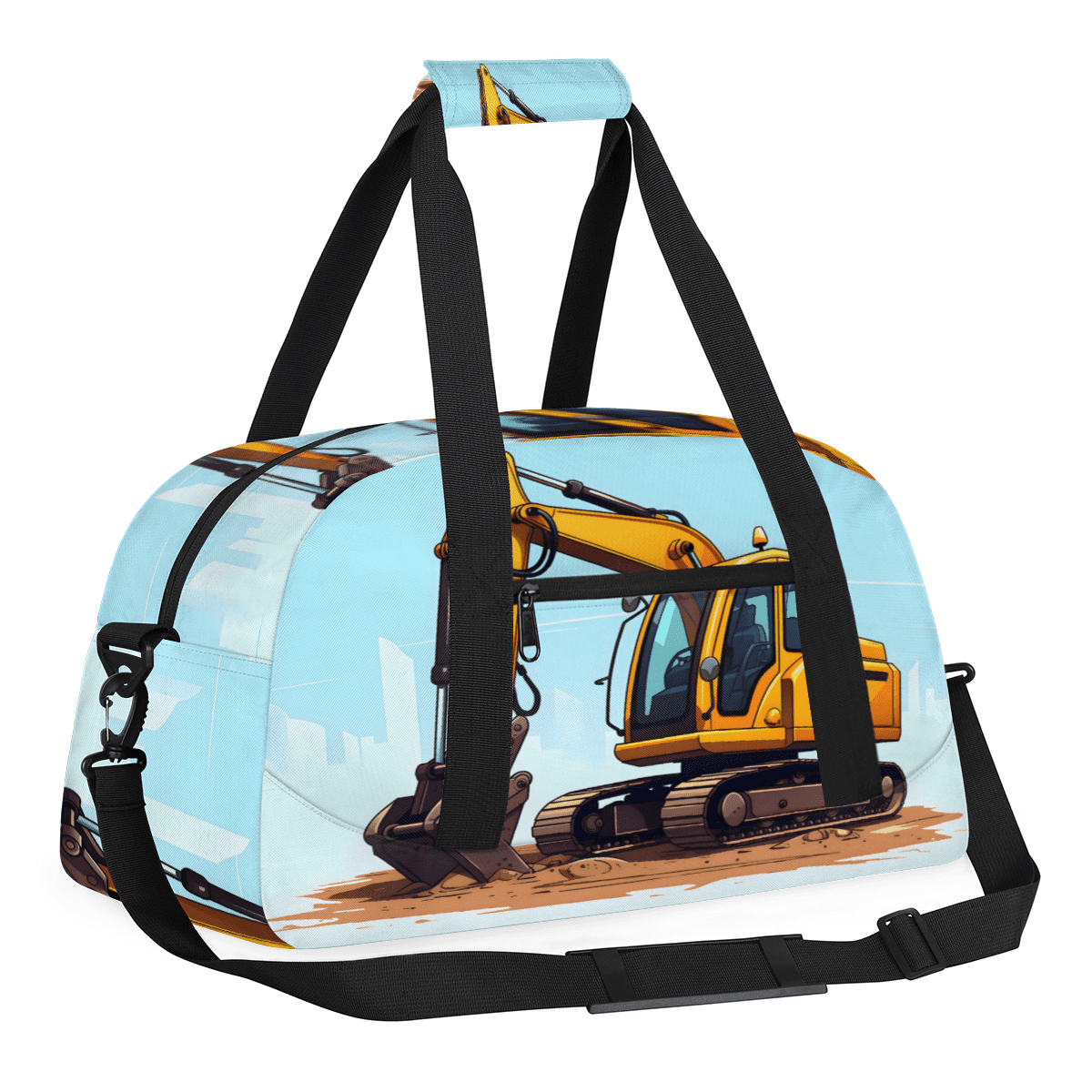 Herdesigns Sports Duffle Bags Travel Duffle Bag Gym Bag Trucks Weekender Travel Bag Waterproof Overnight Bag Carry On Travel Tote Bag Dance Bags