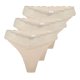 thumbnail image 1 of ONLY Braguitas brasileñas para mujer, paquete de 3 - ONLCHLOE LACE BRAZIL, encaje Beige XL (X-Large), 1 of 6