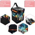 thumbnail image 2 of Rhinoceros Foldable Mini Trash Can for Car with Lid, Leak-Proof, and Hanging Storage Bag - Car Trash Can, 2 of 6