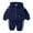 Z01-Dark Blue, variant on Kids Clothes Boys Clothes Ribbed Long Sleeve Hoodie Sweatshirt and Sweatpants 2Pcs Fall Winter Outfits Size 6 9 Months,(Beige 6-9 Months)