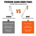 thumbnail image 3 of BENTISM Telescoping Ladder 350 lbs Capacity Aluminum Ladder for RV Loft Home Attic, 3 of 9