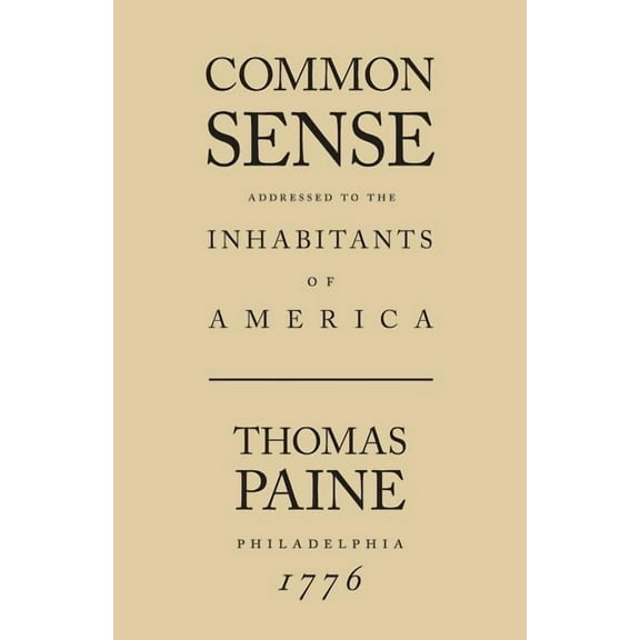Common Sense, (Paperback)