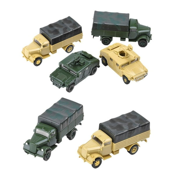 de 6 1/72 4D Ensamblar Camión Vehículo Kit de Construcción Coleccionables