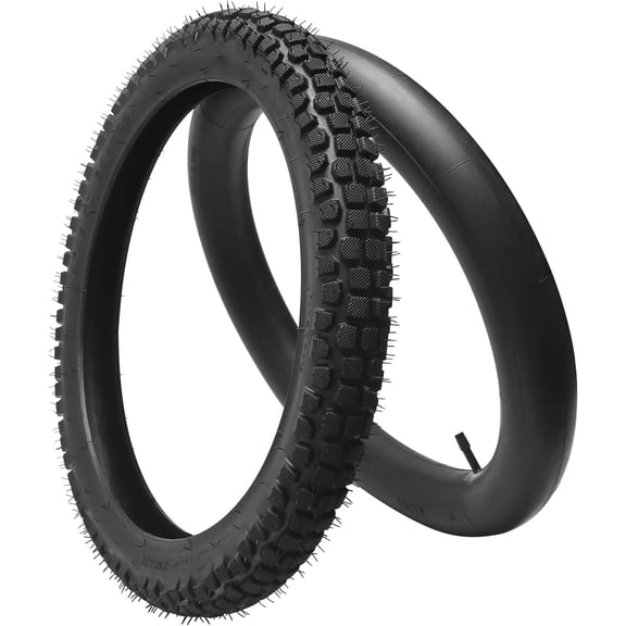 WPHMOTO 20" Mountain Bike Tires 20x2.50/64-406 for Trail Bike Off-Road Bikes Electric Bicycle E-Bike Scooter Tricycle BMX Electric Motorcycle, Come with 20x2.2/2.4 Inner Tube