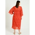 thumbnail image 2 of June + Vie Women's Plus Size Bell-Sleeve Lace Midi Dress, 2 of 3