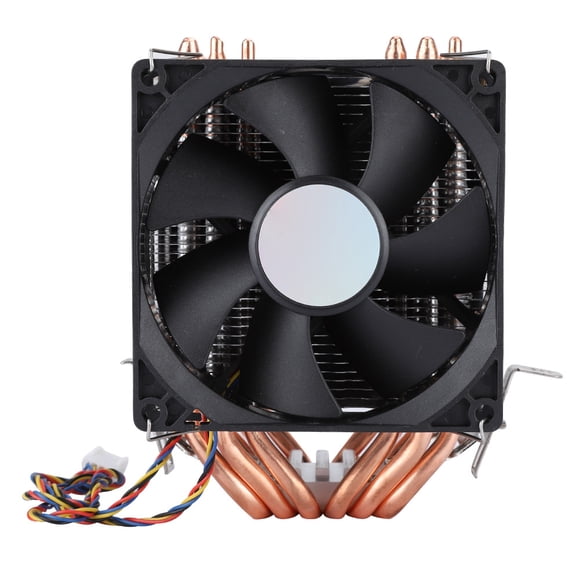 Ventilador De Refrigeración De Doble Torre Silencioso 4 Pines 6 Heatpipe CPU Cooler Air