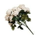 thumbnail image 3 of Artificial Rosa Flor Ramo Simulación Rosa Casa Oficina Decoración floral Boda Ramo de flores falsas, Champán tholdsy HA7032-02B, 3 of 4