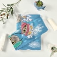 thumbnail image 5 of Coolnut 3 PCS Towel Winter Two Cute Owls Snowflakes Blue Cotton Bath Towel Set (1 Bath Towel, 1 Hand Towel, 1 Washcloth) for Bathroom, Super Soft and Quick Dry Towels, 5 of 6