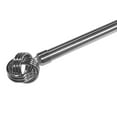 thumbnail image 1 of 16/19Mm Metal Drape Pole Set (Knot - Nickel) (66-120), 1 of 2