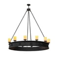 thumbnail image 3 of Meyda Tiffany 166955 Lorenzo 12 Light 72" Wide Ring Chandelier, 3 of 3