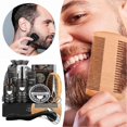 thumbnail image 2 of 5/8/9Pcs Men's Beard Care Kit, Deluxe Beard Grooming & Styling Kit includes Beard Growth Serum, Comb, Balm, Oil, Scissors, 2 of 5