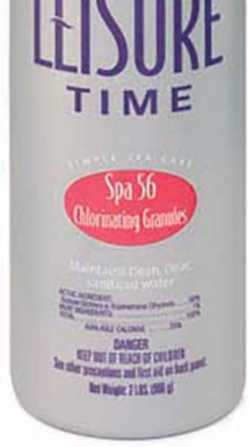 Leisure Time 22337A Spa 56 Chlorinating Granules for Spas and Hot Tubs 3 Pack