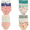 thumbnail image 2 of B&Q's 12-Pack Cotton Briefs for Toddler Girls and Kids | Sizes 2T-7T | Soft and Cozy Underwear Essentials, 2 of 5