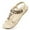 Beige, variant on Ecetana Womens Flat Sandals Comfortable Summer Casual Bohemian Beach Sandals Shoes