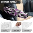 thumbnail image 6 of Yuyamidu Purple Camo Armrest Cover for Car Camouflage Car Front Seat Armrest Covers Anti-Scratch Automobile Armrest Protector Accessories for Most Cars Trucks SUVs, 6 of 7