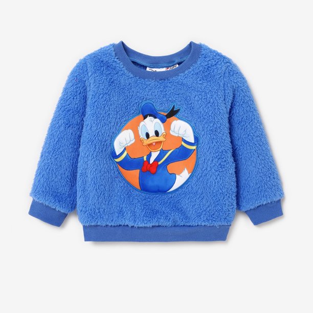 Adult Toddler SP26 Mickey Classic Long Sleeve Sweatshirt (1-7y, Adult) - 2 Colors