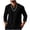 Black, variant on biudgviw Men's Cotton Linen Shirt Long Sleeve Renaissance Drawstring Top V Neck Vintage Casual Summer Beach Shirts S-XXXL