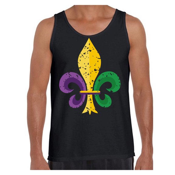 Mardi Gras Carnival Shirt for Men New Orleans Celebration Tanks US Festive Novelty Graphic Tank Top