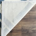 thumbnail image 5 of SAFAVIEH Four Seasons Carrie Geometric Area Rug, Ivory/Blue, 9' x 12', 5 of 6