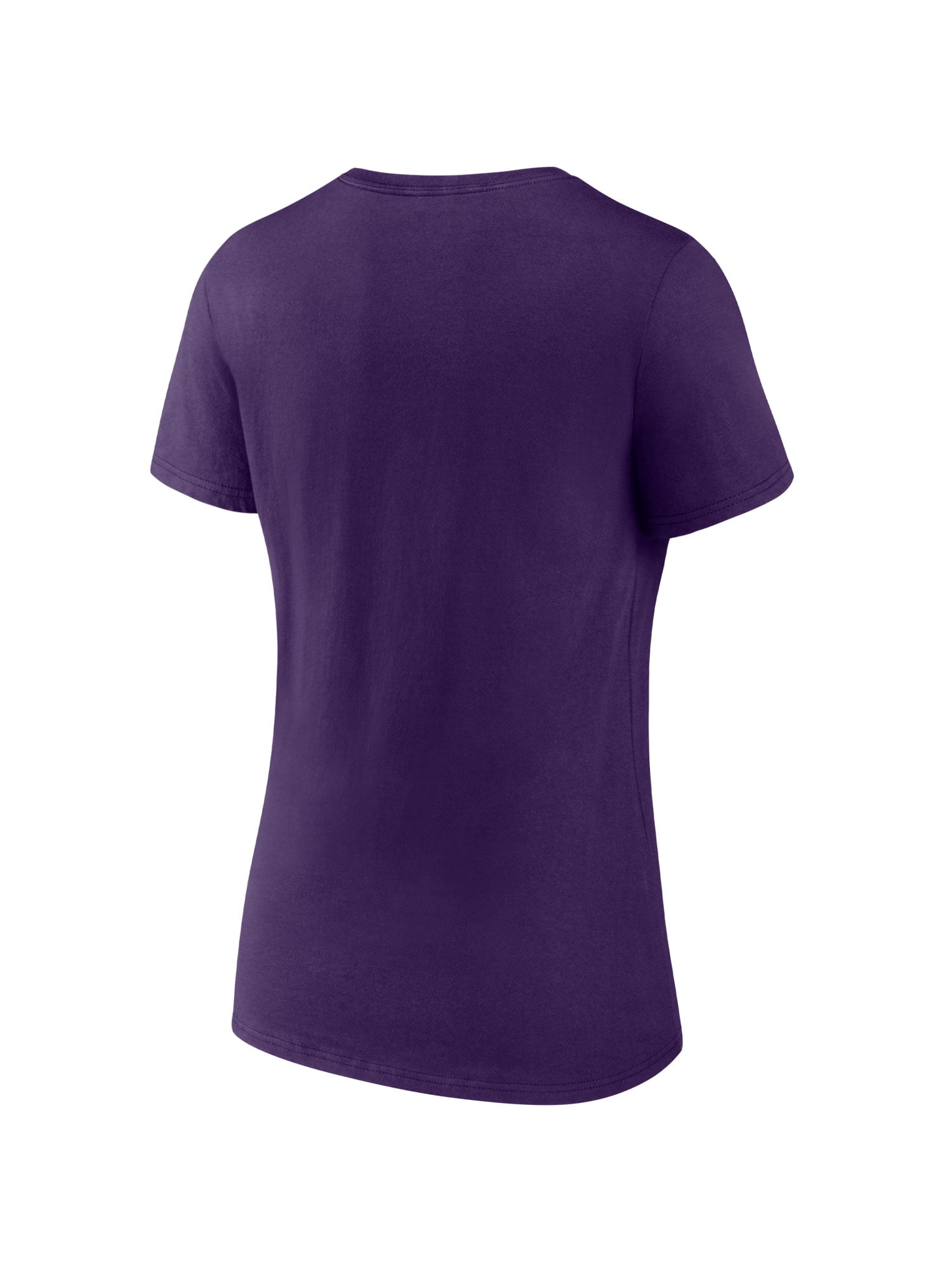 NFL Baltimore Ravens Women's Cotton Purple Short Sleeve T-Shirt