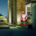 thumbnail image 4 of Kit de luces LED navideñas Bearachild Papá Noel lámpara de iluminación decoración al aire libre adorno para el hogar Vintage, 4 of 6
