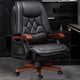 thumbnail image 4 of BarStool Chair Full Body Ergonomic Conference Office Chair Luxury Mobilizer Multifunction Silla Escritorio Office Furniture My Lux Decor Round, 4 of 24