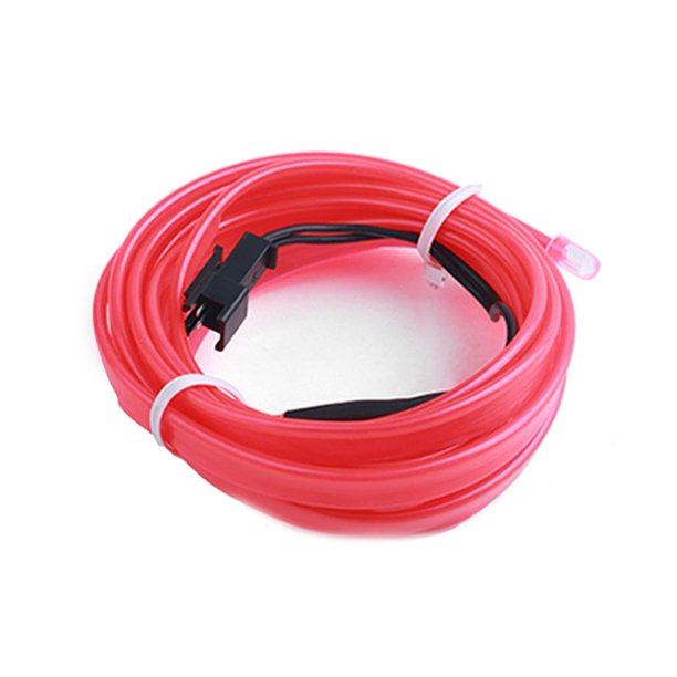 Luz de ambiente decorativa para coche, fácil instalación, bricolaje, cableado Led Interior para fiesta, tira de luz de neón Compatible con vacaciones