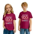 thumbnail image 2 of YUEHUA Toddler Kids Boys Girls Happy 100 Days of School Shirt School Celebration Student T-Shirt, 2 of 7