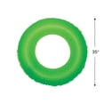 thumbnail image 5 of Swim Central 35" Inflatable 1-Person Swimming Pool Inner Tube - Lime Green, 5 of 7