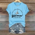 thumbnail image 2 of T-Shirt à Manches Courtes pour Femmes Liquidation T-Shirt Mélangé pour Femmes T-Shirt à Col Rond pour Femmes the Wilches Brewery Stop in for A Spell Imprimé Massachusetts, 2 of 4