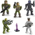 thumbnail image 3 of Mega Halo Action Figures Building Toys Set, Character Pack with 339 Pieces, Poseable Articulation, 2 Inches Tall, Kids or Adult Collectible, 3 of 5