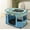 Blue A, variant on Collapsible Dog Crates - Portable Dog Travel Crate Kennel for Pets, Dog Travel Kennel Medium Cat Crate
